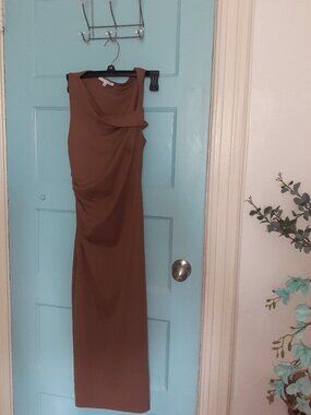IRIS- Long Brown Dress- SZ: M